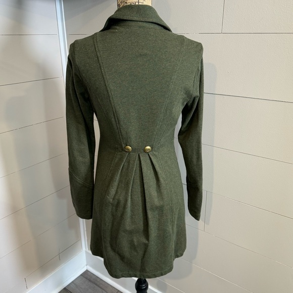 CAbi Cavilleri Army Green Military Style Jacket Coat - XS - Picture 2 of 8